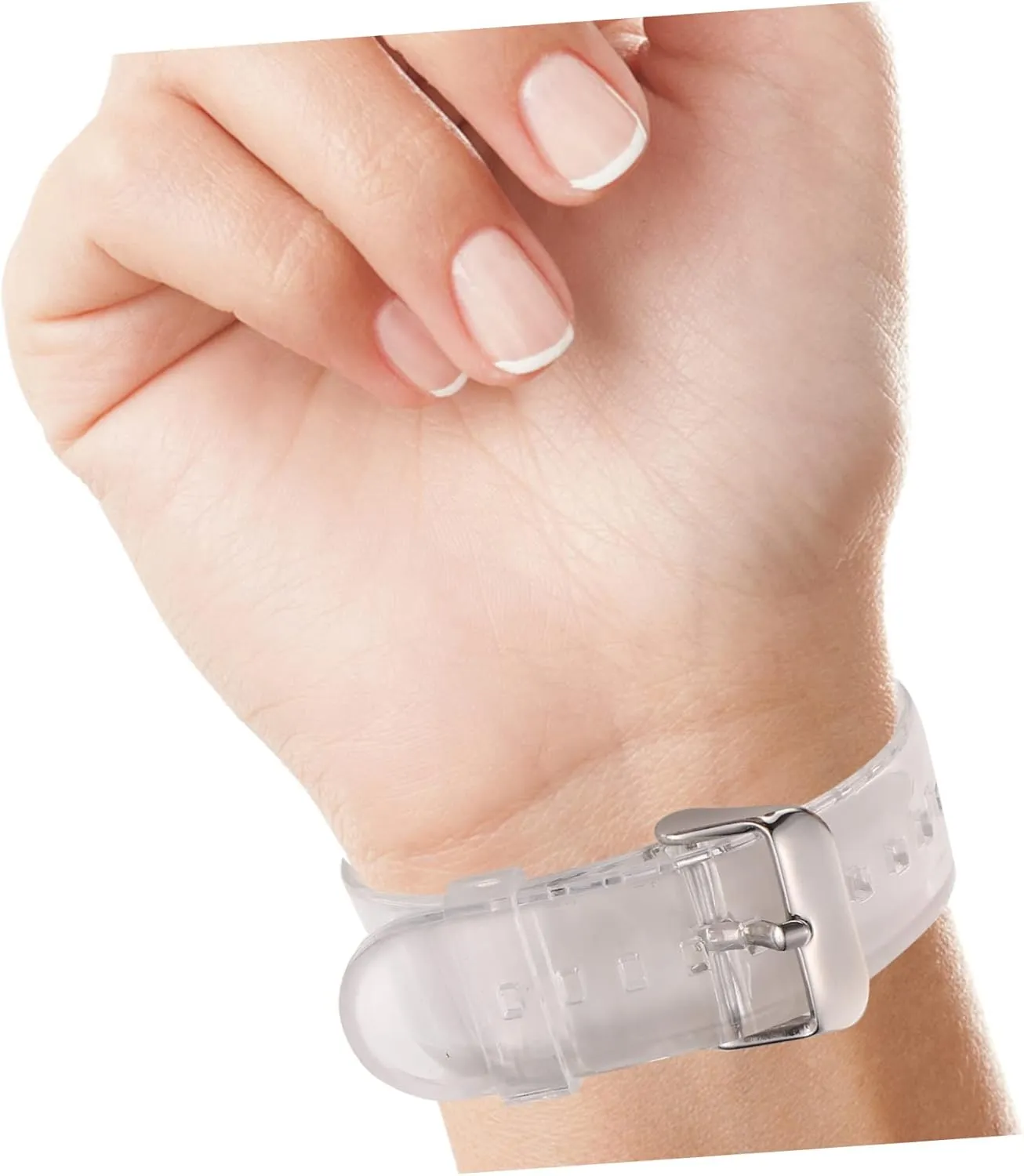 Strap Replaceable HOMSFOU 2pcs Universal Strap Pvc abnormal rearrange Watch 