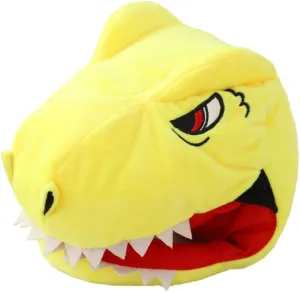 Stylish cautious dull easy declare Headdress for Parties Festivals and Role Plays Costume Accessory for Unique Daily Wear Yellow Didiseaon 1pc Adorable Dinosaur Plush Hat 