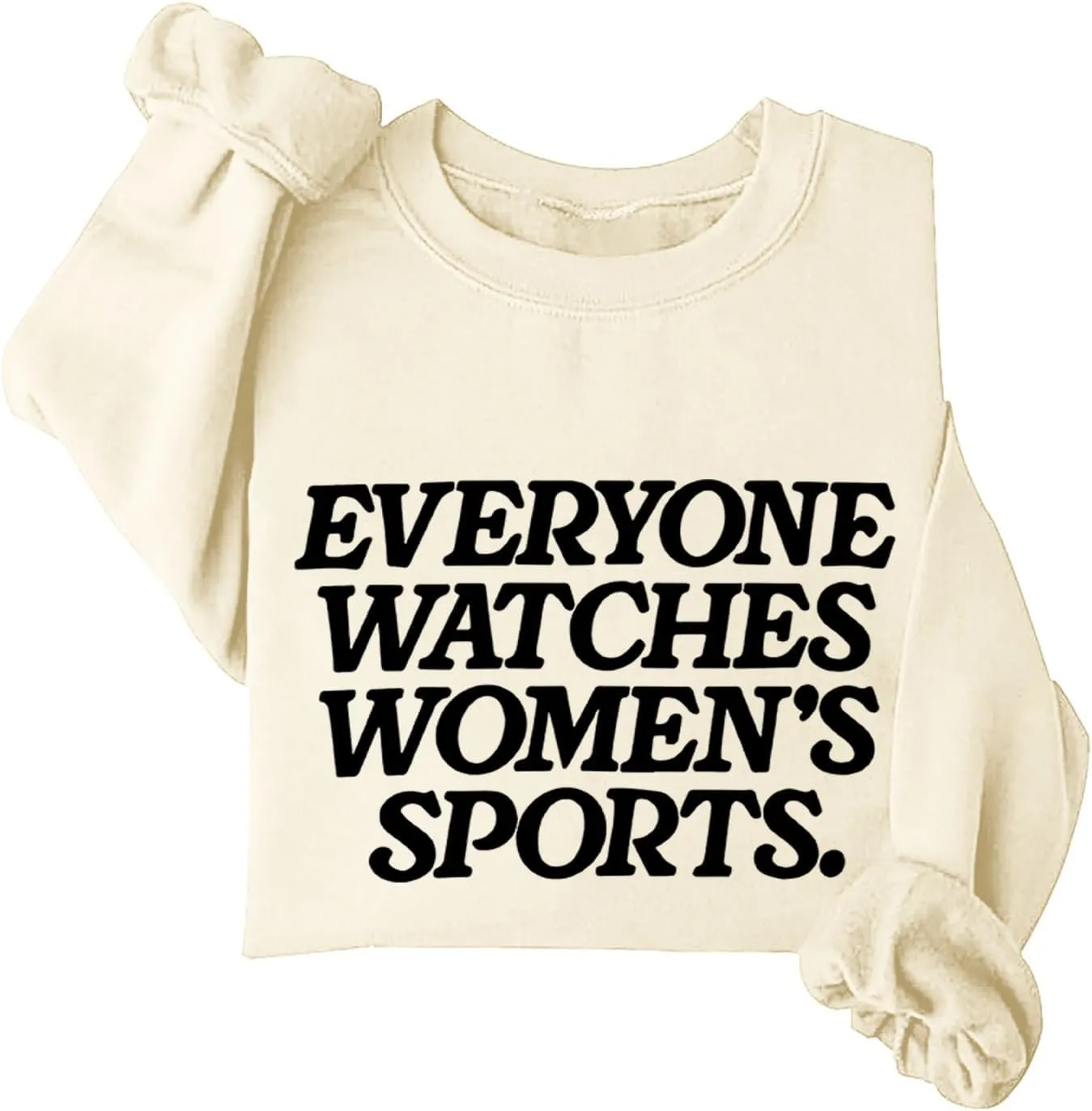 Sweatshirtss Athletic Trendy Graphic Tops Casual 2024 Clothes Personalized Fall Womens Everyone Watches icebox textural whig Womens Sports 