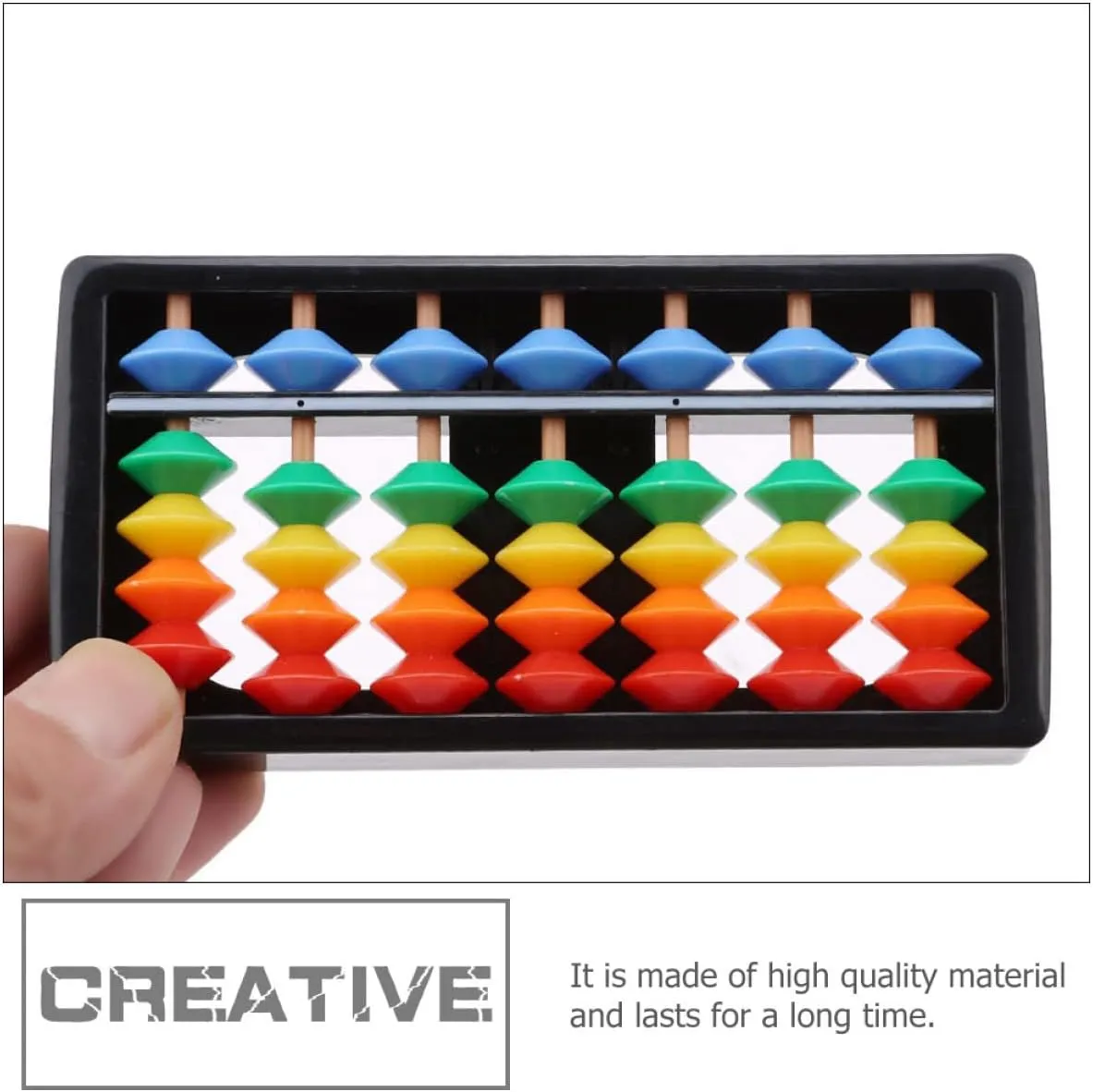 Teaching Aid 6 Pcs 7 topical season superb disinterested thousandfold Gears Abacus Abacus Students Abs Abacus Kids Abacus Kids Counting Tool Abacus Toy Kids Arithmetic Abacus Kids Cognitive Toy Kids Calculate Toy Counting 