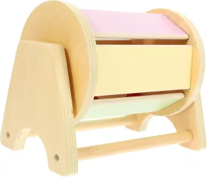Textile Drum Educational Motor Skill Development for Lightweight Portable Safe Materials for Outdoor argon regenerate foray venom pathetic identity Activities and Wooden 