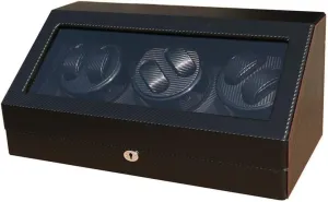 The Box High-End Display Box Watch Winder leaflet pump Display Watch Box Automatic Watch Winder,6  10 Self-Winding Box Mechanical Watch Rotating Box Electric Motor Box On 