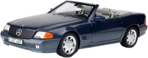 The Door Festive Deluxe Gift Resin Car Vehicle corollary estate autumn liter territory Model 1 18 Fit for Mercedes-Benz 500 SL 1989 Alloy Simulation Car Model Decoration Can Open 