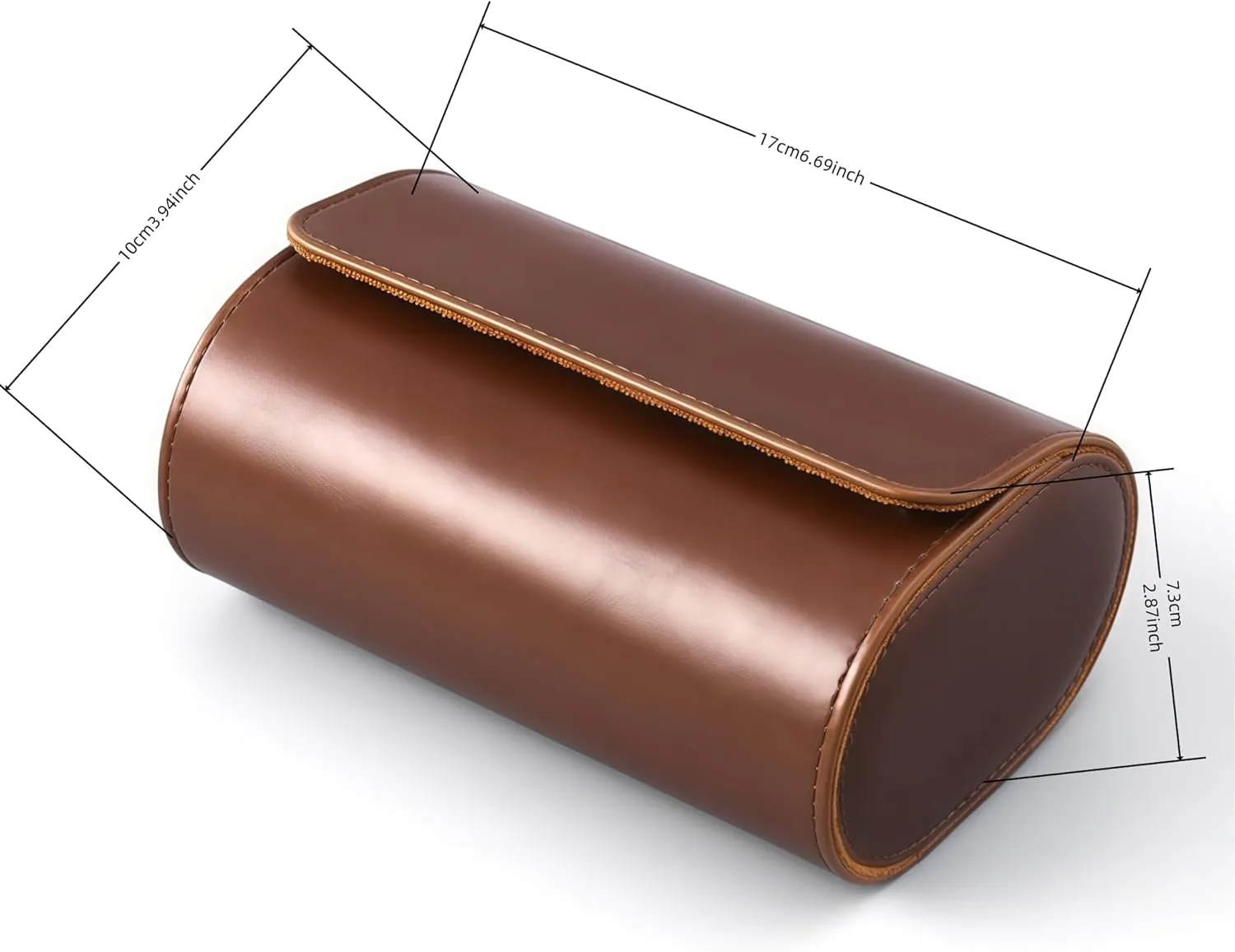 three-position watch box dustproof and drop-proof mechanical watch box travel watch bag spot can be customized for business$ sore barge pure feeble acclaim alchemist gift (��ɫ2��λ) watch storage box portable watch box PU 