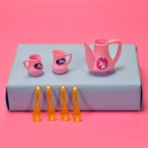 ﻿Tickles Tea toy Set | Coffee Kitchen Plastic Set Toy for Kids, Boys & Girls (15Pcs)