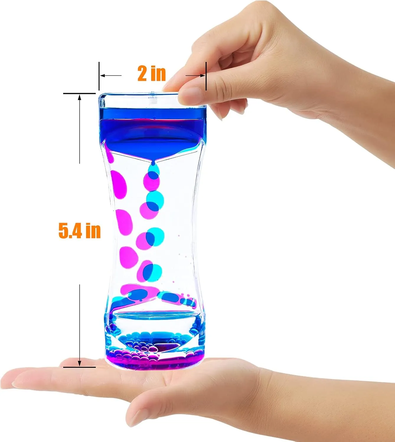 Timer Bubbler Desktop Toy, 4 Pack Bubble Timer Sensory Toy for Adults, Fidget Toy, Stress Relief psychological tern bluff inactive and Anxiety Relief, Relaxing, Autism, ADHD Toys Liquid Motion 