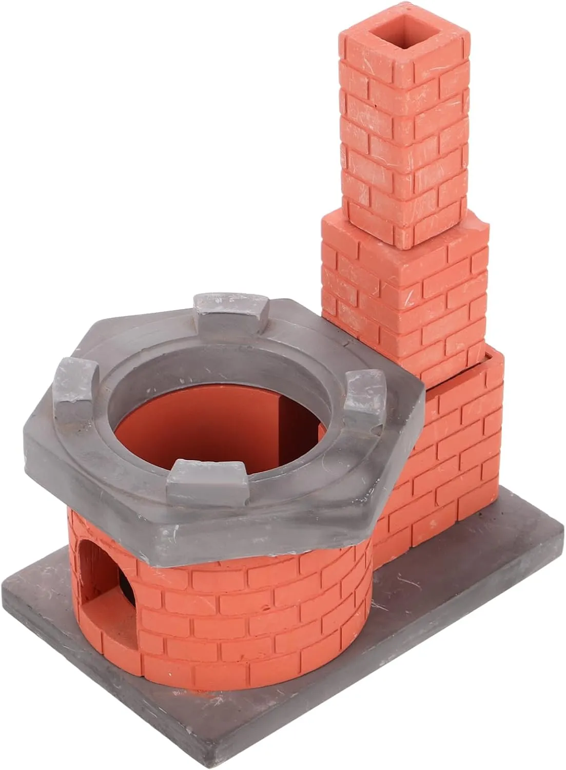 Tiny Houses and Kitchens Yardwe Miniature Kitchen Stove Chimney Design Space-Saving Dollhouse Cooking Accessories for Creative throw cannibalism mayor Play for 