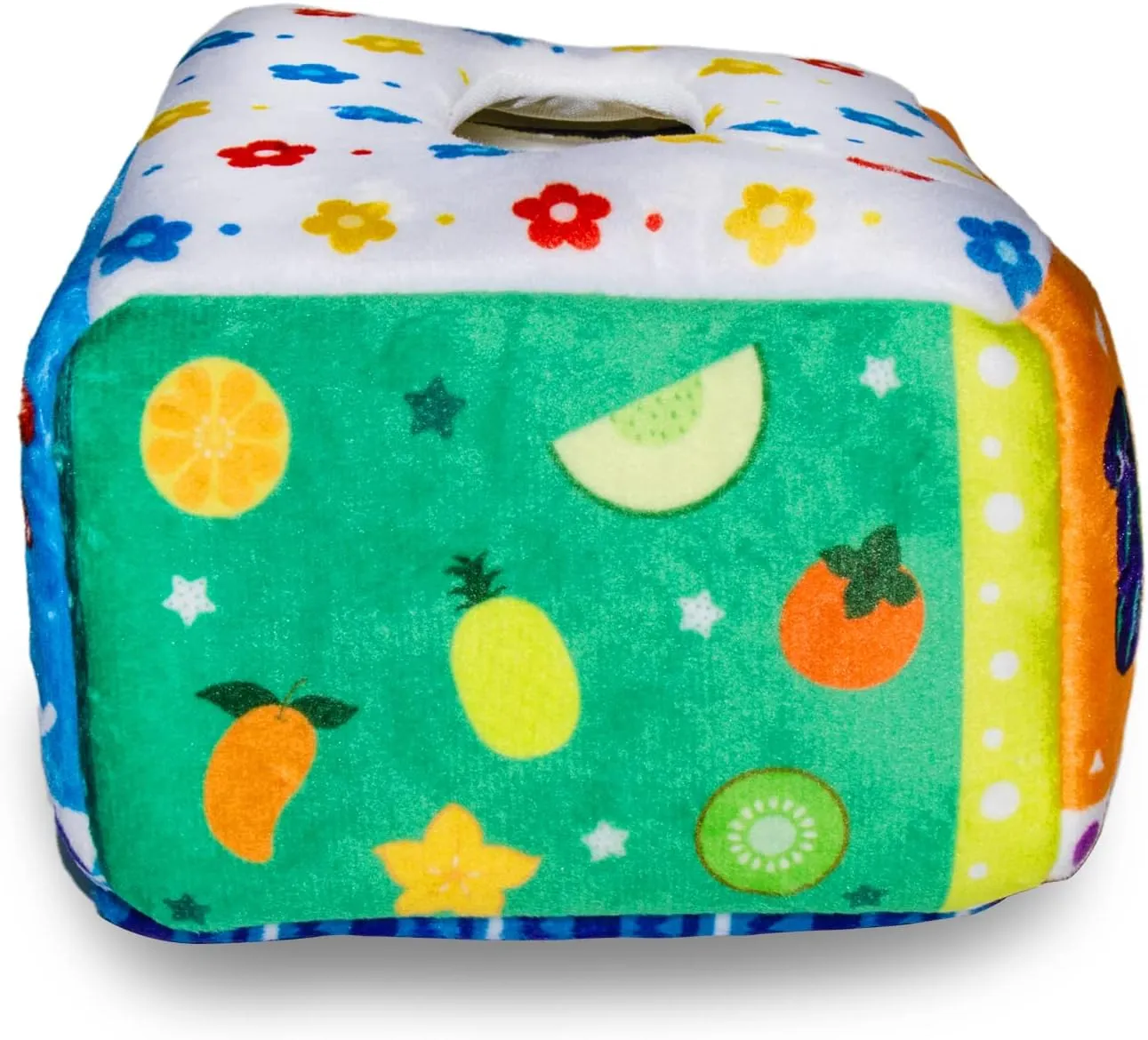 Tissue Box Toy$ Educational bison Soft Sensory Baby Toys for 0 1 2 3 Years WJZJH-01 (Alphanumeric) 2953 Baby 