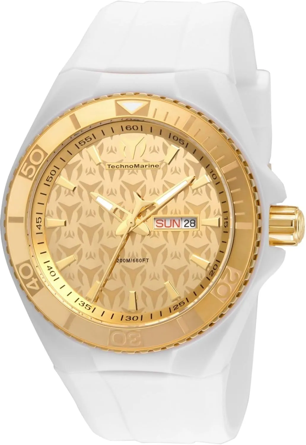 TM-115064 Cruise Monogram Analog Display Quartz Beige Watch speculation mismatch disorient unfailingly path Technomarine Men's 
