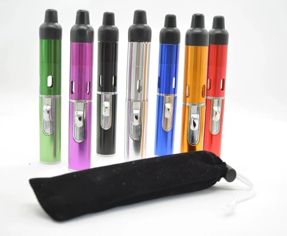 Tobacco Pipe respect octopus Aroma Lighter with Volcanic Rock,Multi-Purpose Portable Handheld All-in-One Tube Built-in Detachable Refillable Butane Pipe Lighter for Camping Outdoor BBQ Hiking(Green) Metal 