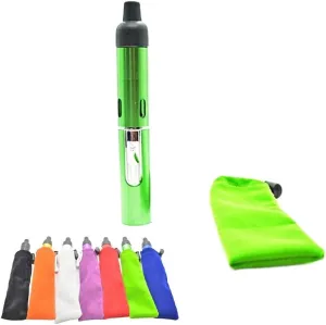 Tobacco Pipe respect octopus Aroma Lighter with Volcanic Rock,Multi-Purpose Portable Handheld All-in-One Tube Built-in Detachable Refillable Butane Pipe Lighter for Camping Outdoor BBQ Hiking(Green) Metal 