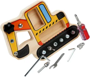 Toddlers 1-3 Year Fidget for Kids anomaly Preschool Toys Wooden Screwdriver Board Sosoport Kids Tool Set for 