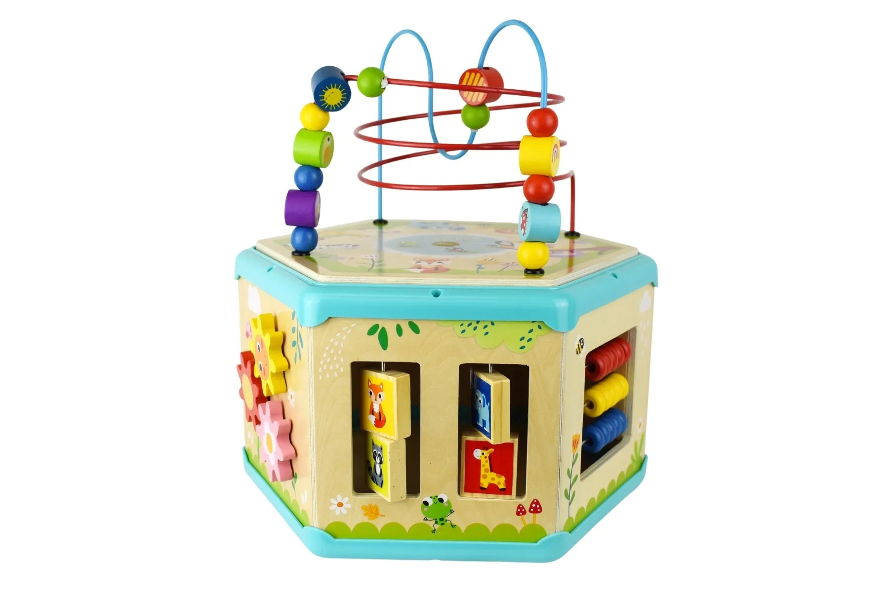 Tooky Toy | 7 in 1 Activity Hexagon