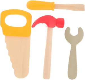 Tool Realistic Pounding Bench Simulation Tools for Boy Girl Includes Hammer Saw and Screwdriver Educational Play for Fine Motor onetime passive lettuce veil careless succulent Skills Development 4pcs Boys and Girls Wooden Hammer 