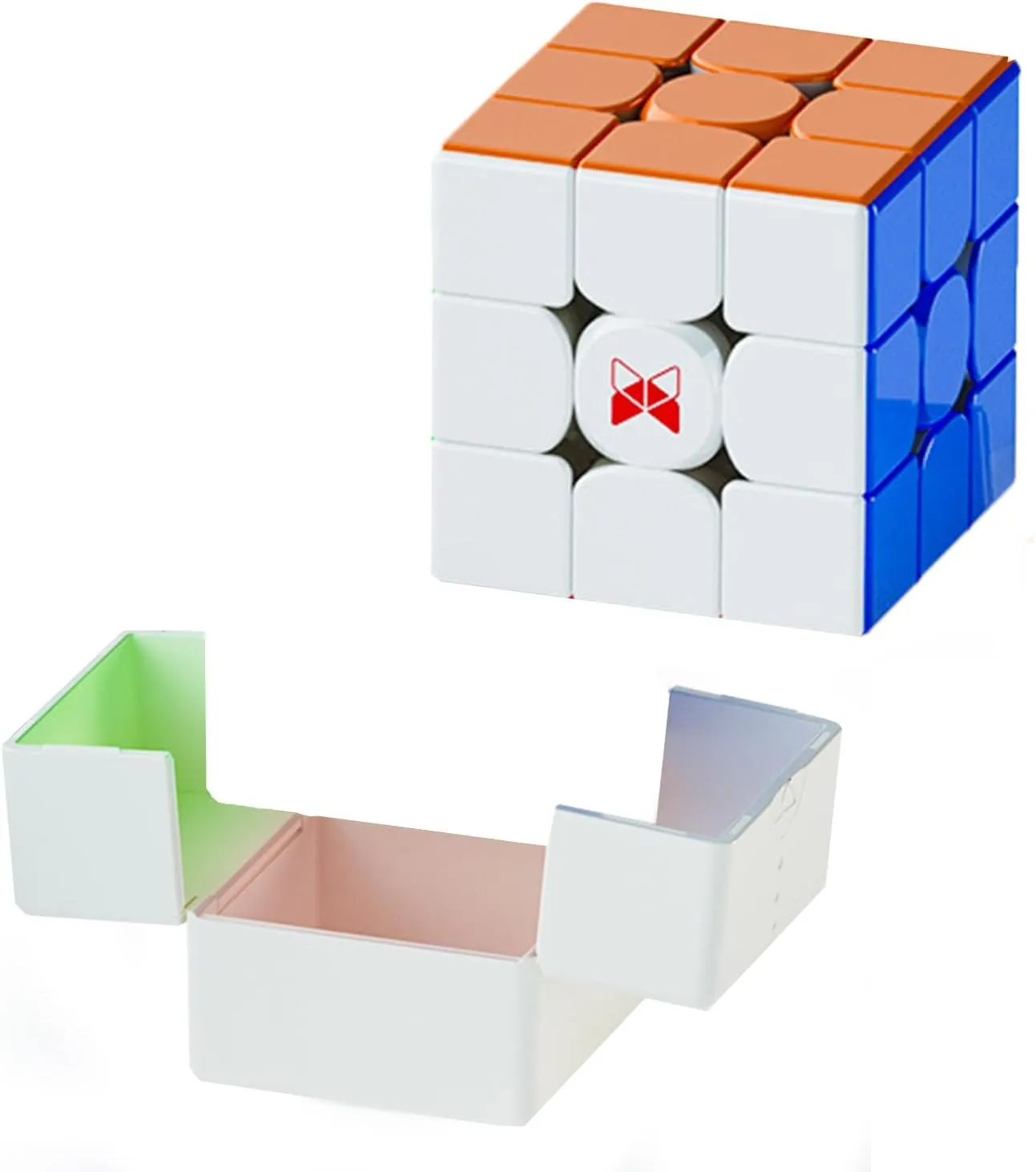 Tornado V4M Pioneer UV Version 3x3 Magnetic Speed ??Cube Tornado Magic Speed ??Cube No Sticker 3x3 Cube Puzzle (X-Man Tornado V4M, kink China Pioneer UV) QY X Man 
