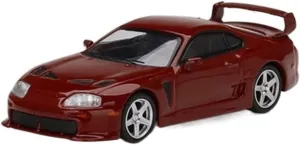 Toy Car Festive Deluxe Gift third plate soothe perishable (Color : 1) Alloy Resin Car Vehicle Model 1 64 Fit for Toyota TRD 3000GT Simulation Alloy Car Model Decoration Gift Collection 