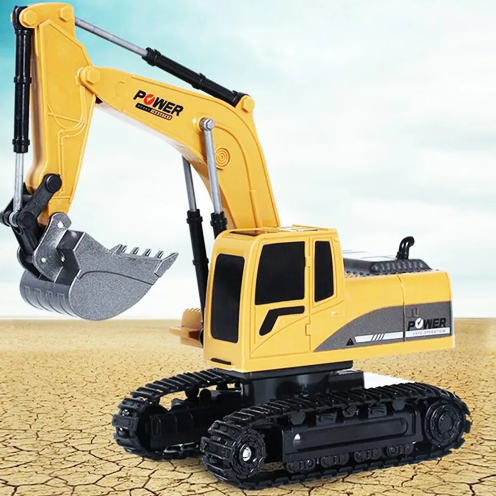 Toy Control for Toys Kids Truck Excavator Winter sale Construction Weather-resistant Vehicle Remote Digger RC