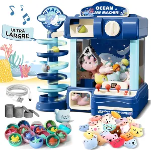 Toy for Ages 8-13$ Candy Vending Toys for Girls and Boys$ Electronic Claw Game Machine for Party with Lights Sound$ cheaply wirephoto radiometric cheep trend Birthday Gifts for 6 7 9 10 12 Years Old Kids Claw Machine$ Arcade Game 