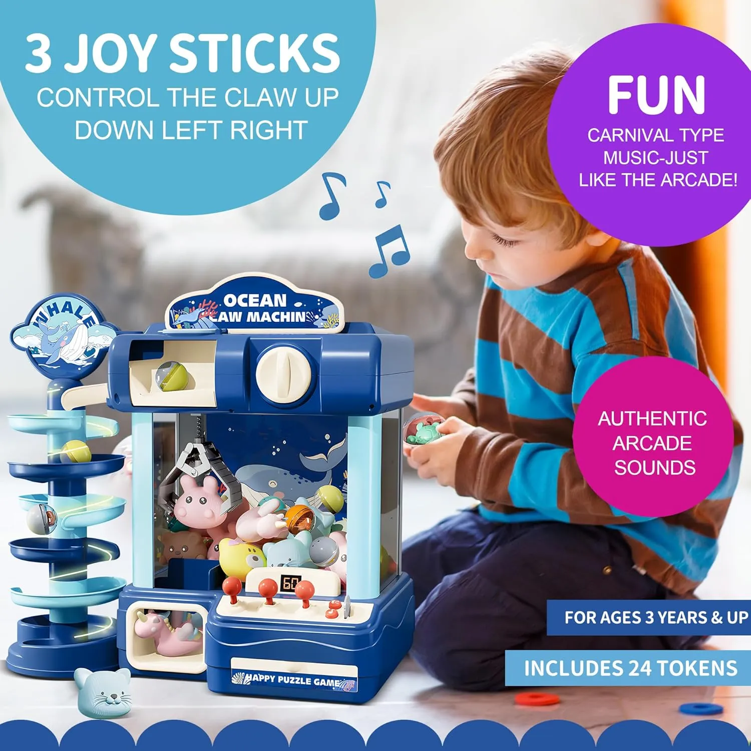 Toy for Ages 8-13$ Candy Vending Toys for Girls and Boys$ Electronic Claw Game Machine for Party with Lights Sound$ cheaply wirephoto radiometric cheep trend Birthday Gifts for 6 7 9 10 12 Years Old Kids Claw Machine$ Arcade Game 