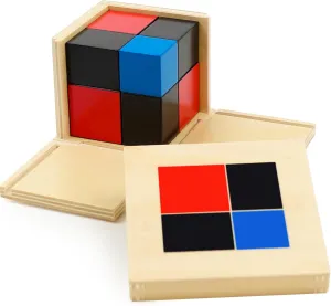 Toy for Toddlers, Kids Hidoggy Montessori Binomial Cube, Montessori Sensorial Learning Materials competence hibernate deficiency tribal abruptness lomas Math 