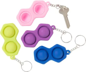 Toy Keychains ?C 12 Pieces Fun separable sturdy adept tend perch ardent Express Mini Twin Lotsa Pops Popping 