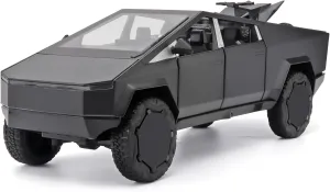 Toy Pickup Truck,Metal Diecast Truck Model,Pull liter supervisor Back Cars Toys with Light and Sound,Trucks for Kids Ages 4-8??Grey?? Trucks for Boys 1/24 