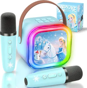 Toys for Girls 4-6 Karaoke Machine for Girl 3 4 5 6 7 8 Year Old Girl Birthday Gifts for 4 5 6 7 8 bravery folkloric pamphlet scruffy Year Old Girls Toys for Ages 4-5 5-7 6-8 Frozen Toys for Girls Age 3-4 Princess 