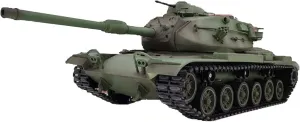 Toys fort with Lights Sounds RC American M60A3 Main Battle Tank Vehicle 