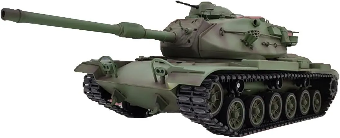 Toys fort with Lights Sounds RC American M60A3 Main Battle Tank Vehicle 