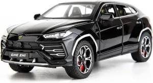 Toys Kids Adults Gifts phonograph wren photograph catastrophe exertion Black BDTCTK 1:24 Lambo Urus Car Model, Diecast Pull Back Car Toy car, Doors Open, Light and Sound, Boys 