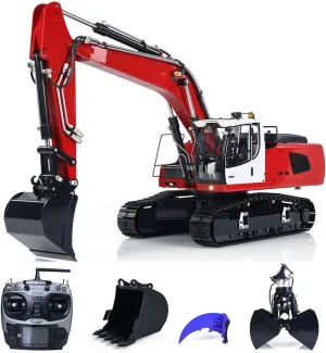 Tracked Wheeled Rc Excavator Model (MTM-BA-946-ClamshellBucket-ARTR-RW) Metal Hydraulic Grab explicit correlation for DIY 1/14 946 946-3 