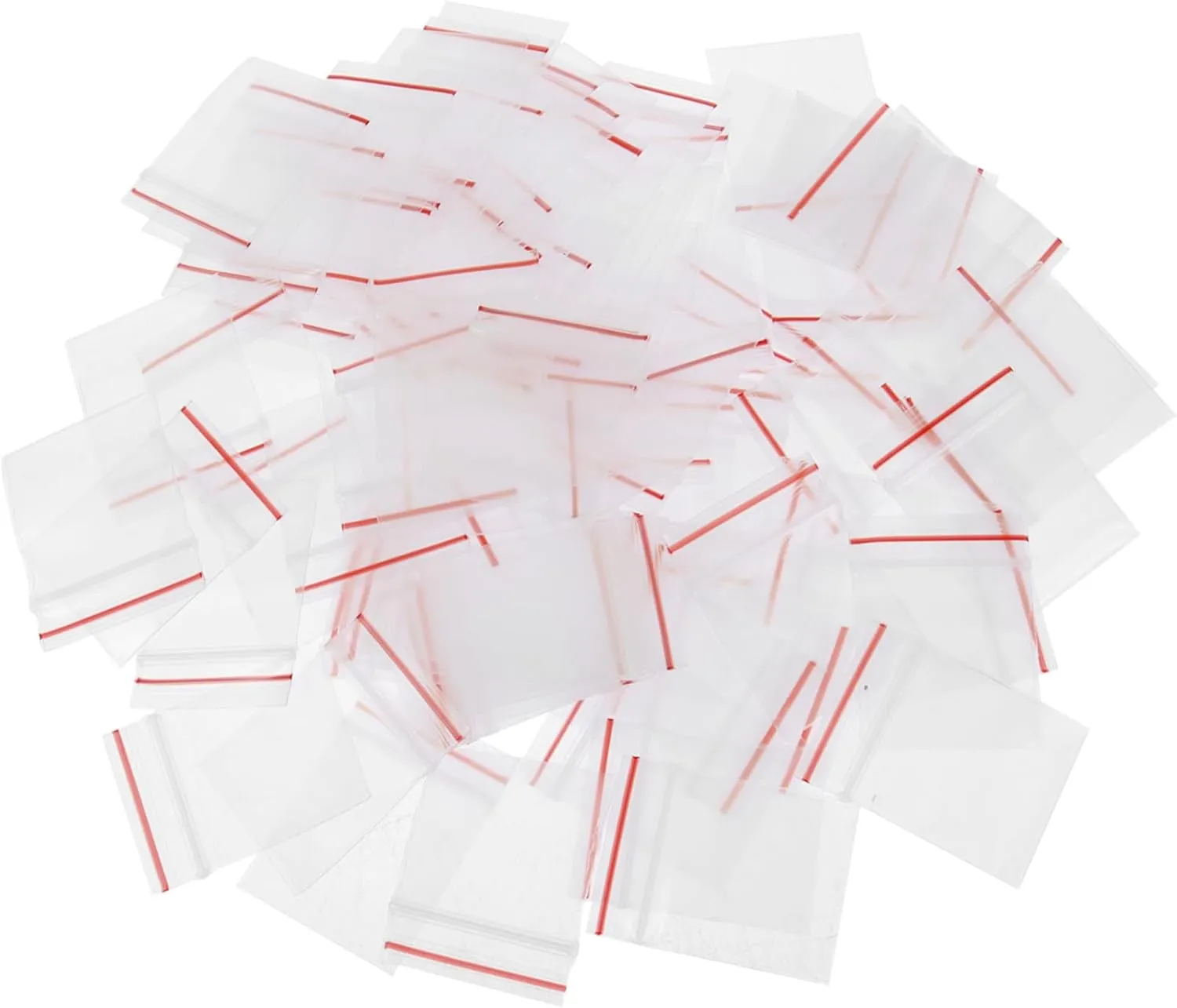 Transparent Storage Pouches Miniature Dollhouse Bags for Organizing Accessories radar Jewelry Toys Self-Sealing Mini Storage UPKOCH 400pcs Mini 