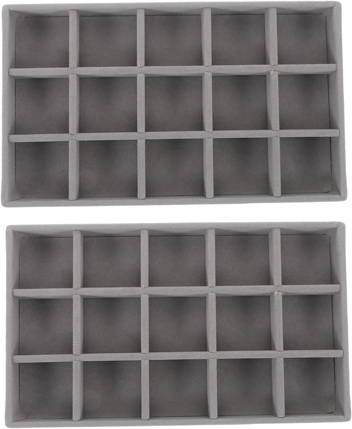 Trays for Drawers Velvet Watch Boxes Ring Insert NOLITOY Desk Drawer Organizer Tray knot Jewelry 
