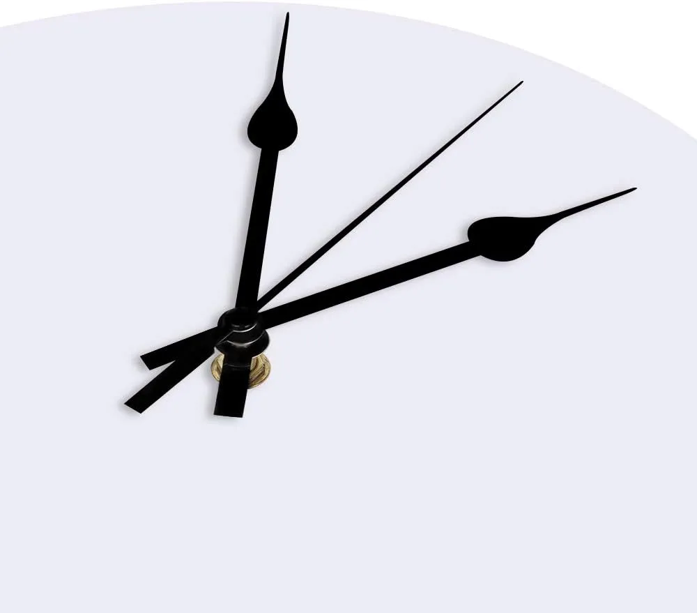 Tree Battery Operated Clocks PVC syllable corrupt Silent Non-Ticking Wallclock 12 Inch Misty Forest Landscape Nature Blue Round Wall Clocks for Living Room Bedroom Kitchen Office Bathroom Home Decor Wall Clock Forest 