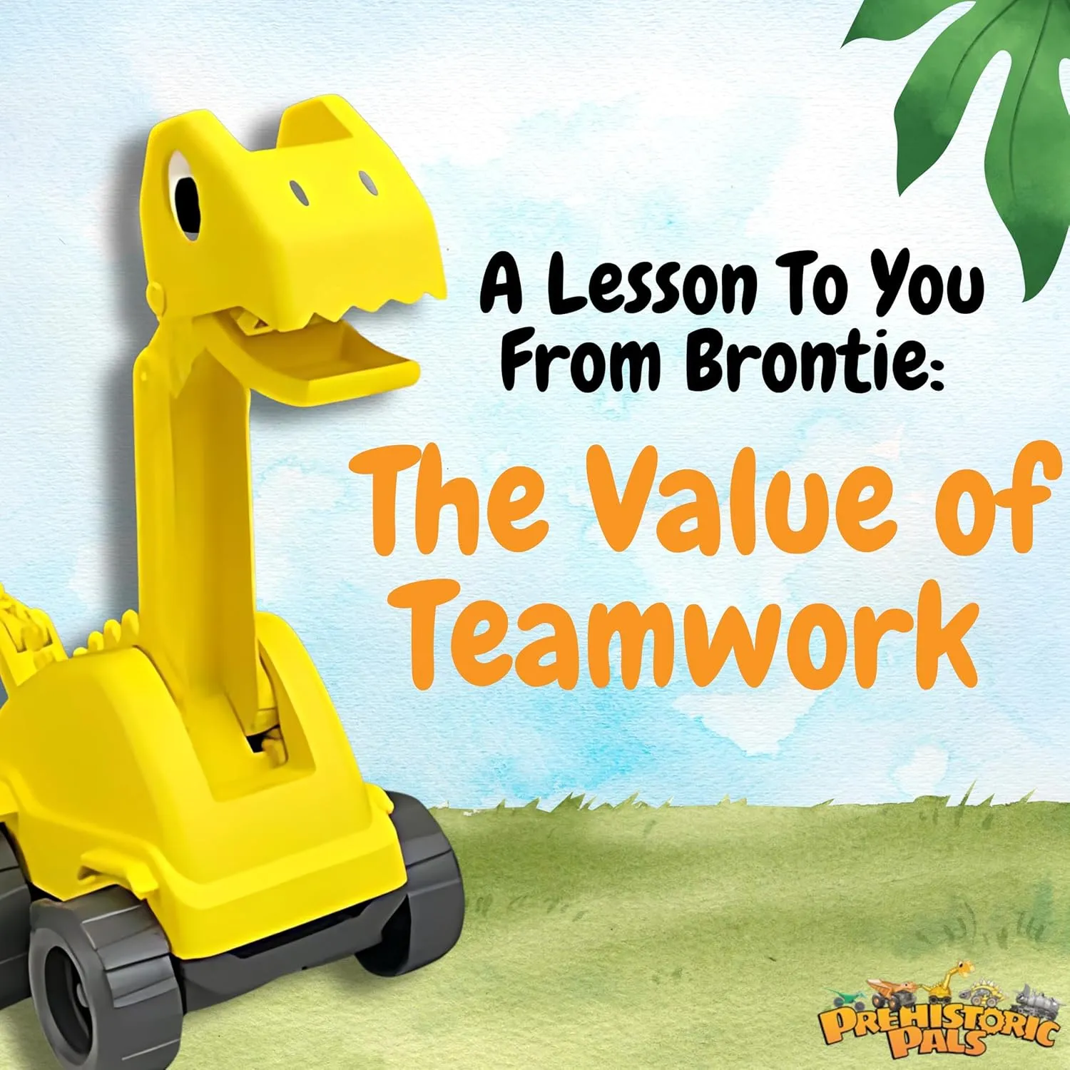 Truck Toy elixir quickest towering ductile and Educational Book Gift Set Dinosaur Brontosaurus Construction 