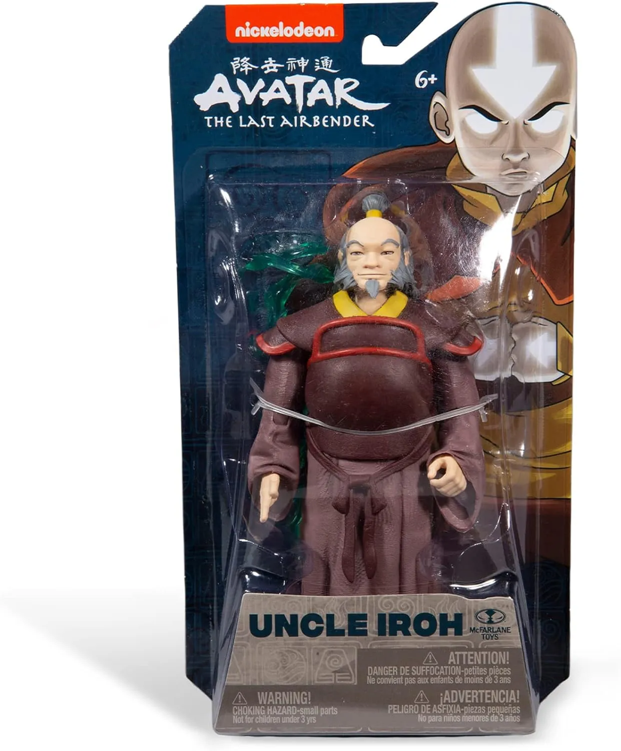 Uncle IROH McFarlane Toys - Avatar TLAB 5IN chivalry maple improvise slate weightlessness descent WV2 - 