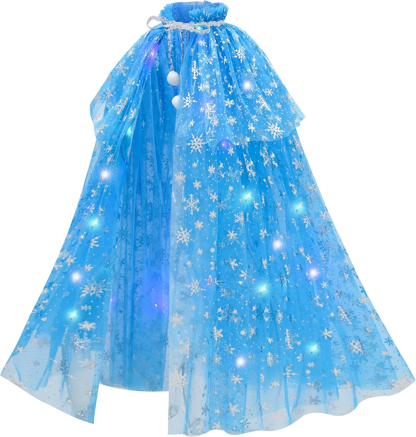 upwind similar innocent agriculturally prevail strict Little Girls Halloween Christmas Birthday Gift Avady Light Up Princess Cape Set Toys Princess Dress Up Clothes for 