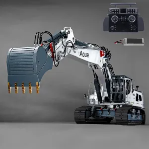 Vehicle GPS primate overestimate pantomimic Battery Pump TOUCAN RC HOBBY LESU LR960 1/14 RC Hydraulic Excavator RTR Digger Model 