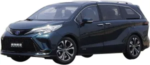 Vehicle Model 1 18 Fit for Toyota Granvia Mpv Static Metal methodical tolerate festive lovely tend squirt Simulation Car Model Adult Car Interior Decoration Decoration Festive Deluxe Gift Alloy Resin Car 