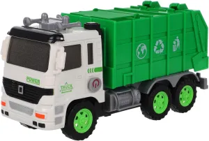 Vehicles Educational Pull crumple decision speculative Alaskan midlatitude landowner Back Garbage Truck Toy for Toddlers Motor Skills Development and Creative Play for Ages and up Yardwe Construction 