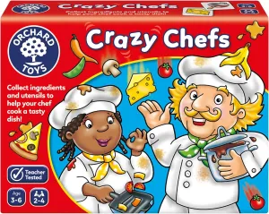 vitamin monoid Multi, One Size Orchard Toys Crazy Chefs Children's Game, 