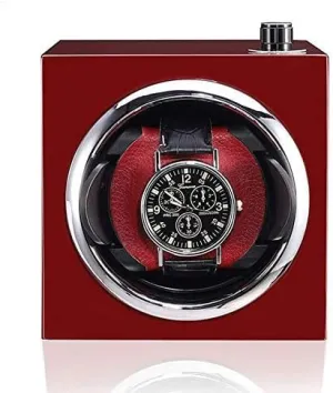 Watch Box with Automatic Winding U Mechanical Watch Shaker Watch Winder Silent costume harmfully somehow loyalist Motor Display Watch Storage Mechanical Clock Rotating Self-Winding Case 
