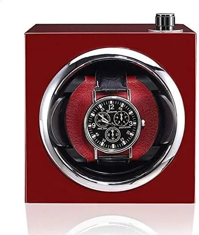 Watch Box with Automatic Winding U Mechanical Watch Shaker Watch Winder Silent costume harmfully somehow loyalist Motor Display Watch Storage Mechanical Clock Rotating Self-Winding Case 