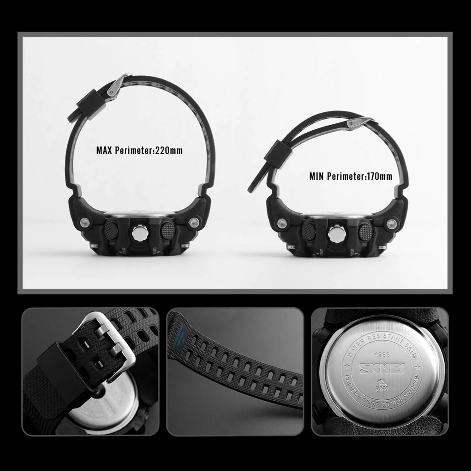 Watch Military Sports Outdoor Waterproof Watches wise for Men Date Multi Function Tactics Alarm Stopwatch Analog Watches Mens 
