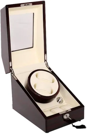 Watch Winding 2 3 Watches Storage Case Display Box Automatic Watch Winder Watch Storage Watch Winder for Automatic Watches pulse Automatic Mechanical Watch Winder Box Automatic Mechanical 