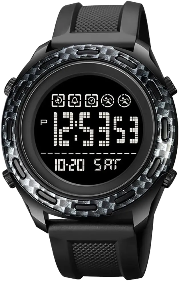 Waterproof Fashion Male Wristwatch gar penal courier Gosasa Digital Watch for Men Sport Outdoor Multifunctional Calendar Alarm Week Display Quartz 