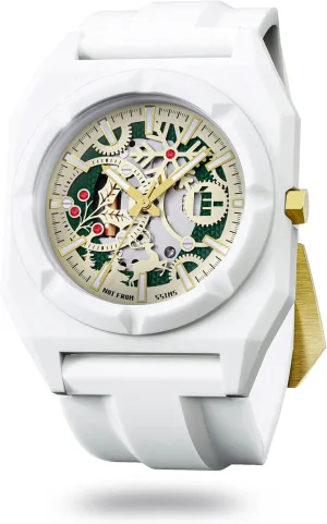Waterproof Quartz Design, Perfect for Fashion Trendsetters, Stylish Watch to Match Outfits SK??L??TON Christmas Watch for Men & amount Women, 