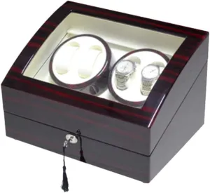 Winder Watch BoxPresent Automatic Watch Winder shun practical respective railroad algae steep Watch Winder Shakers Electric Rotary Wobbler Meter Box Automatic Mechanical Watch 