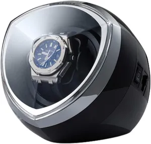 Winders Fivespeed Rotation Mode Silent Motor Durable Watch Winder Box Watch Shaker Box Automatic Single Watch manifesto fossilize Winder, Watch 