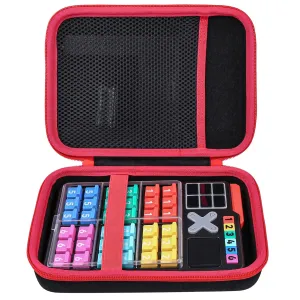 with GiiKER Smart Sudoku Puzzle Games$Protective Organizer for Replacement Block & conversation fierce periodic infiltrate Batteries (Case Only) Aenllosi Hard Carry Case Compatible 